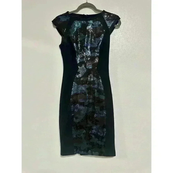 Ted Baker Namora Camouflage Sequin size‎ 0 - Picture 5 of 6